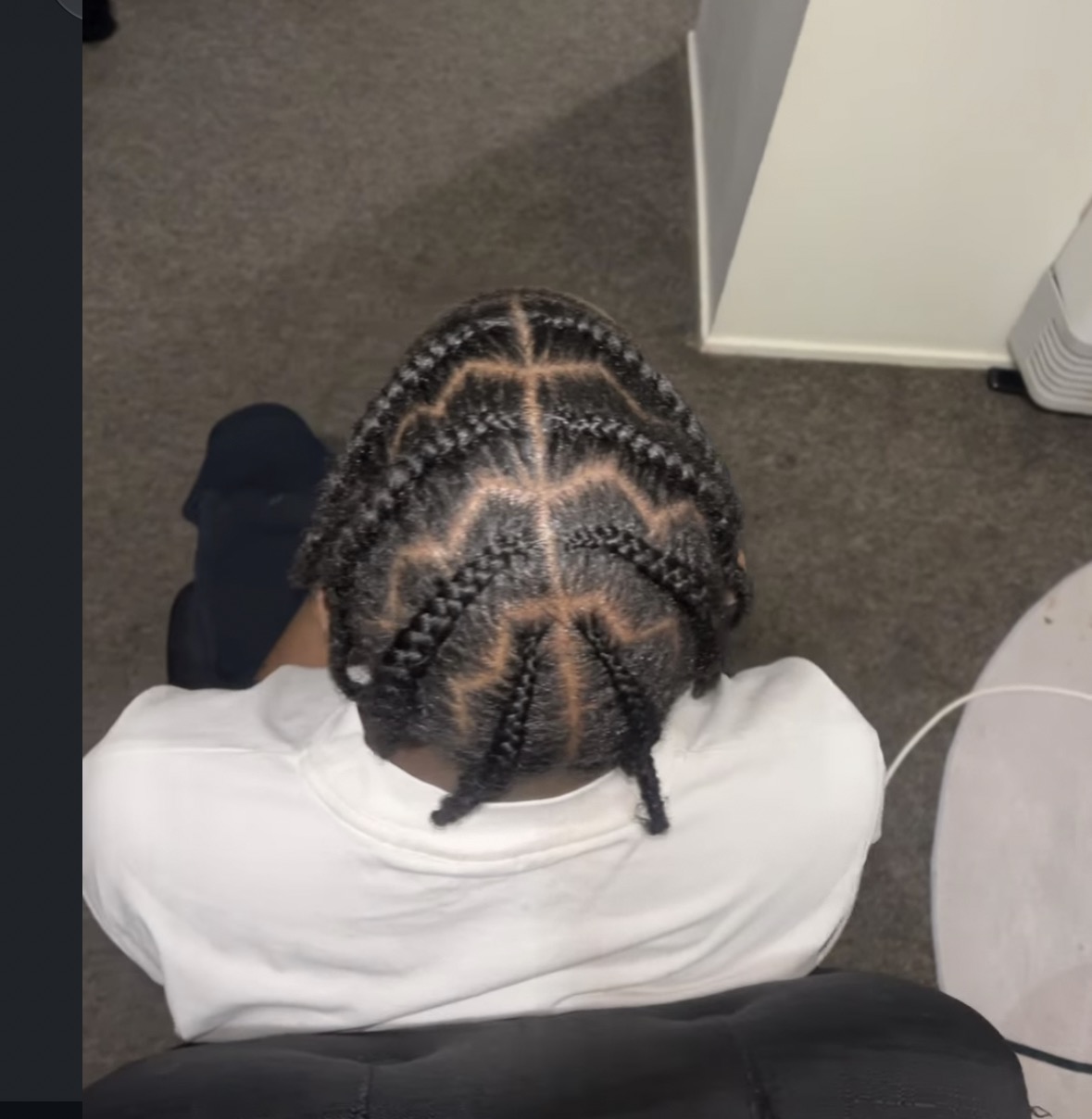 Braids and hairstyle by Hair Done by Layy
